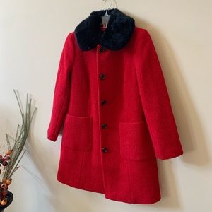 NWT Talbots Red Coat